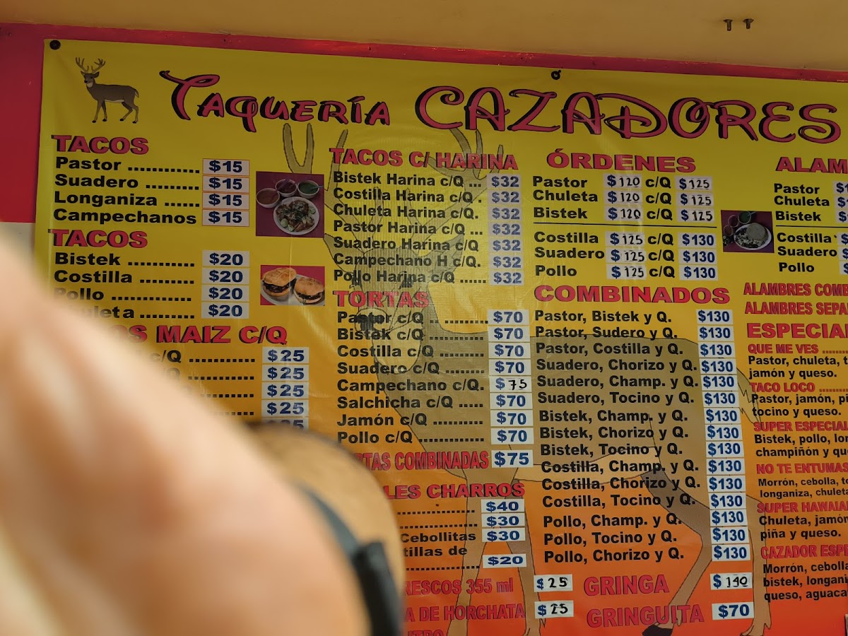 Taqueria Cazadores Menu - Image 2