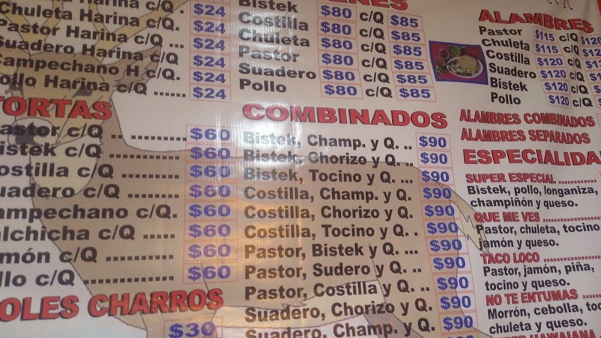 Taqueria Cazadores Menu - Image 4
