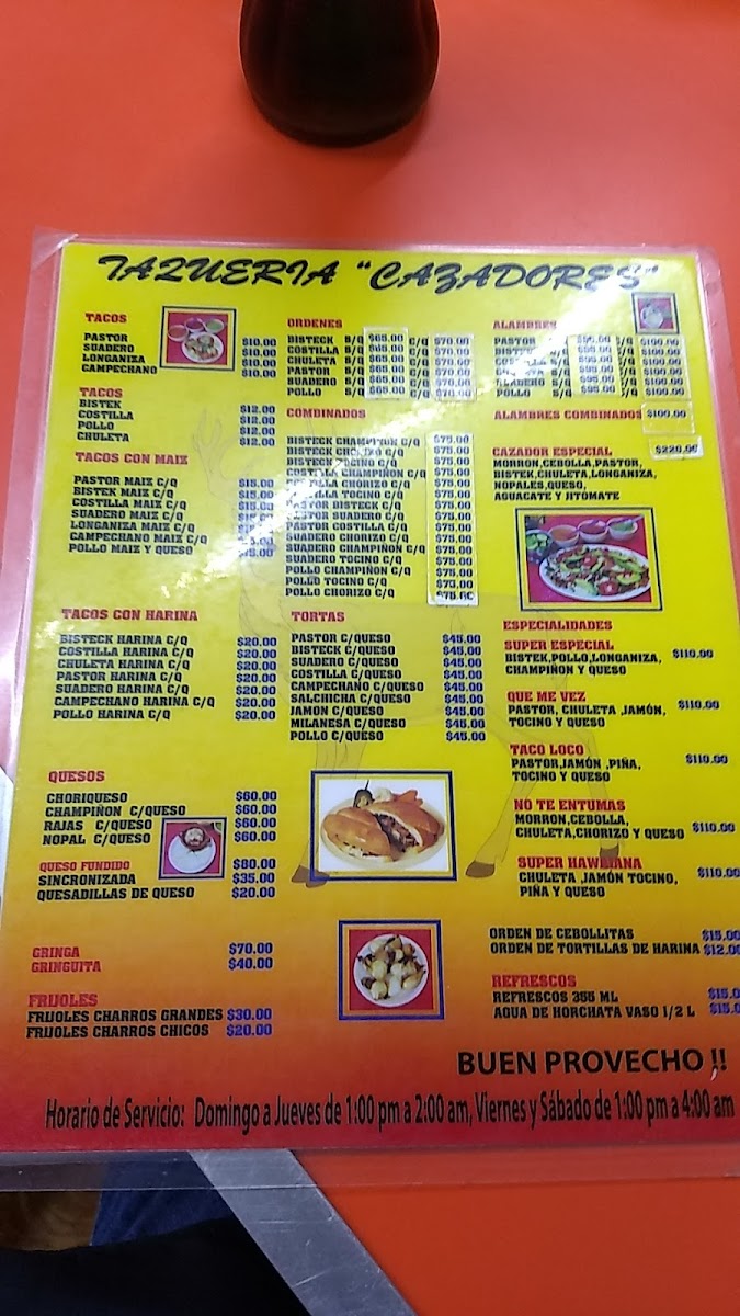 Taqueria Cazadores Menu - Image 5